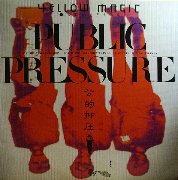 Yellow Magic Orchestra – Public Pressure - Vinilo Japonés (Sin Obi)