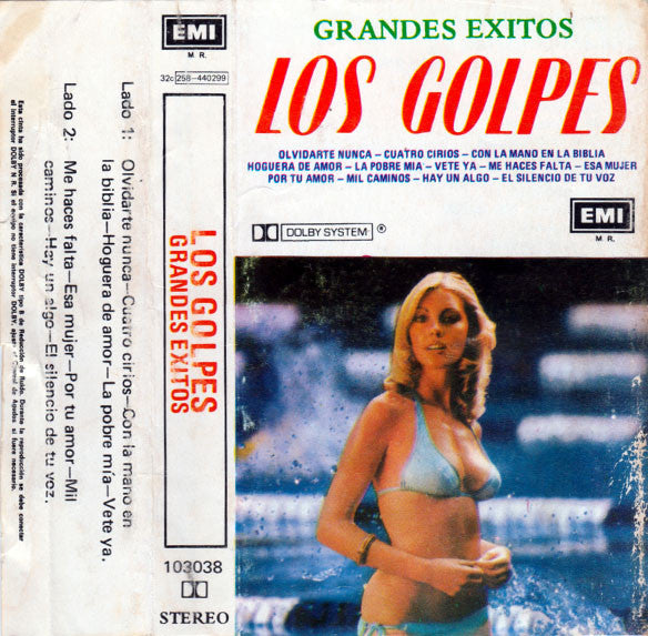 Los Golpes  Grandes Exitos - Cassette