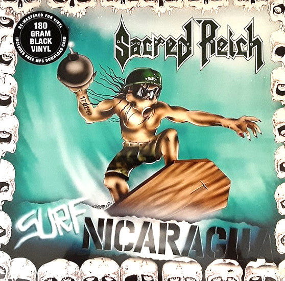 Sacred Reich – Surf Nicaragua - Vinilo Simple - Nuevo