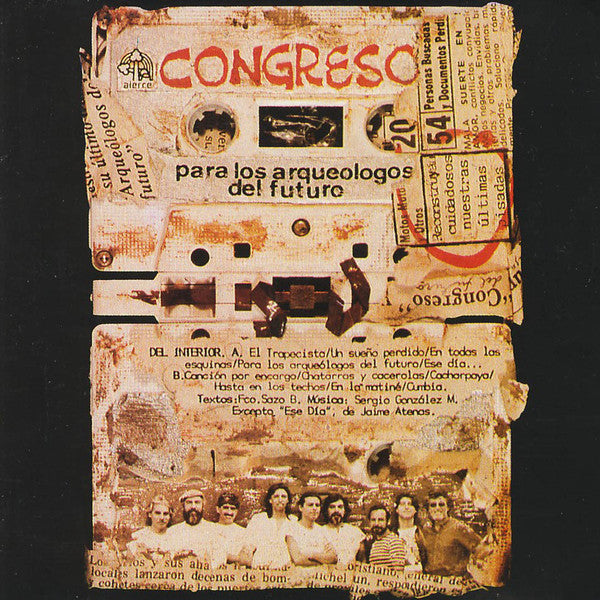 Congreso – Para Los Arqueologos Del Futuro - CD Usado Primera Edición