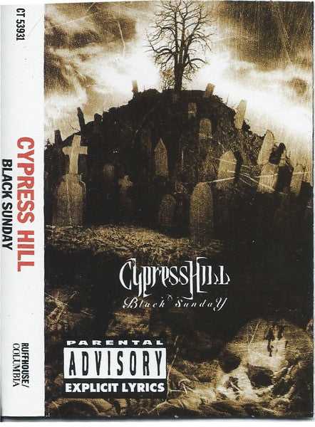 Cypress Hill  Black Sunday - Cassette