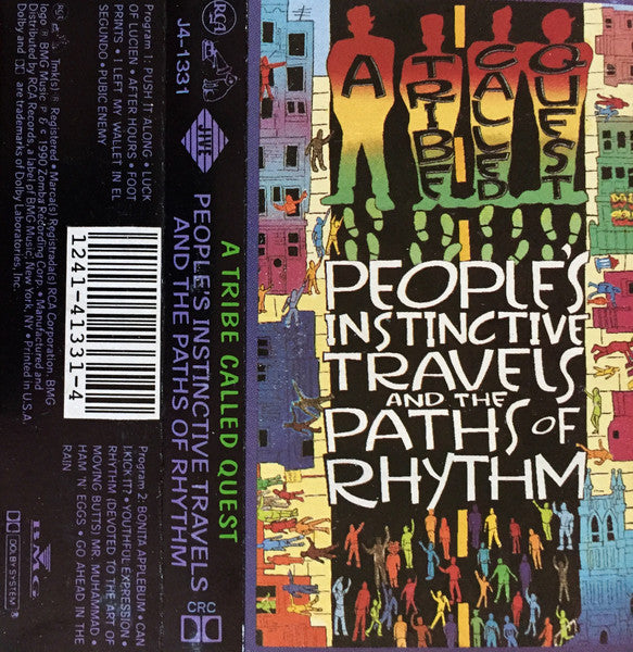A Tribe Called Quest – People's Instinctive Travels And The Paths Of Rhythm - Cassette