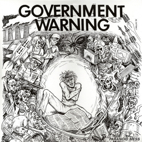 Government Warning – Paranoid Mess - Vinilo Usado