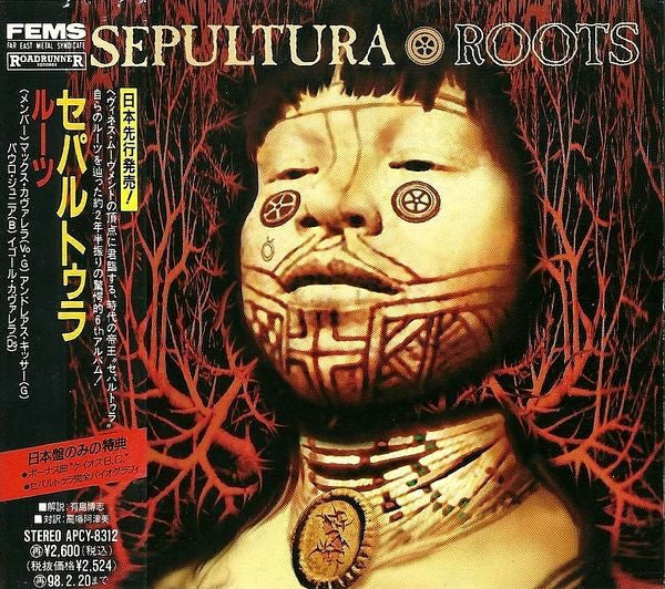 Sepultura – Roots - CD JAPONES