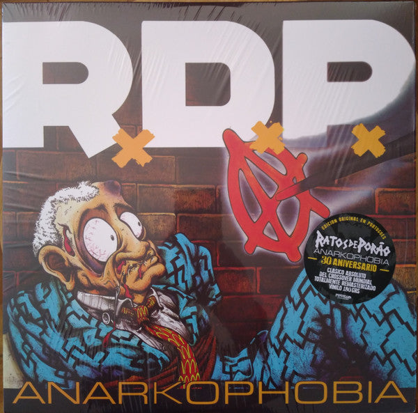 Ratos De Porão  Anarkophobia - Vinilo Simple - Nuevo