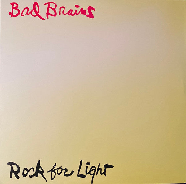 Bad Brains  Rock For Light - Vinilo Simple - Nuevo