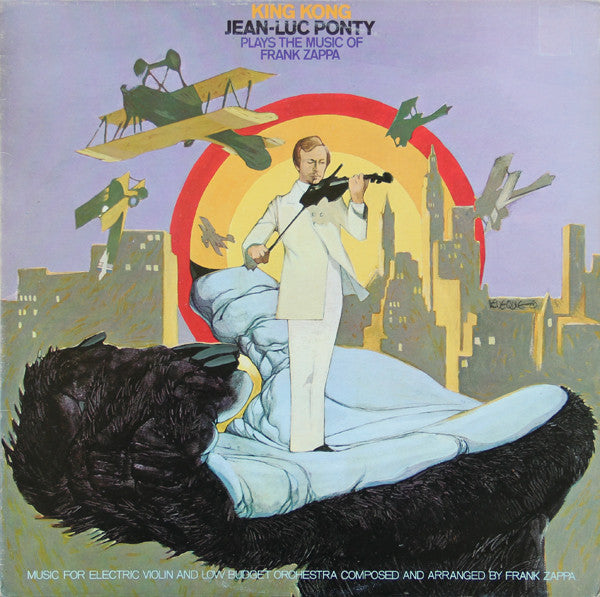 Jean-Luc Ponty – King Kong: Jean-Luc Ponty Plays The Music Of Frank Zappa - Vinilo