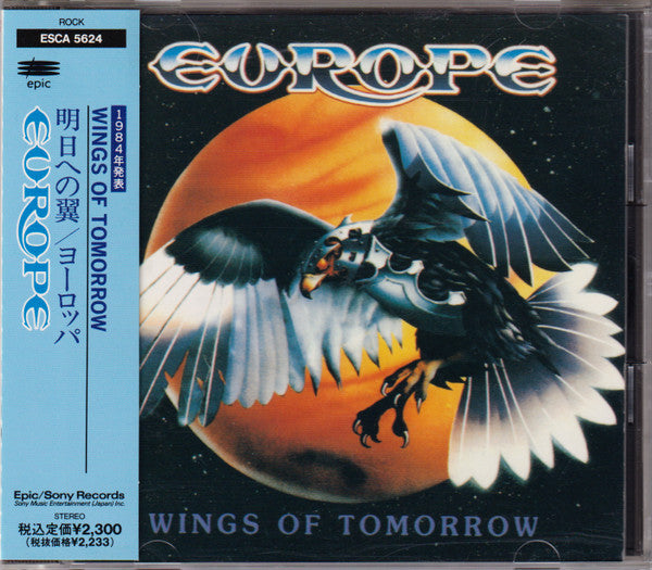 Europe – Wings Of Tomorrow - Cd Japones
