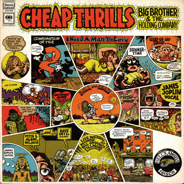 Big Brother &amp; The Holding Company  Cheap Thrills Vinilo Japones