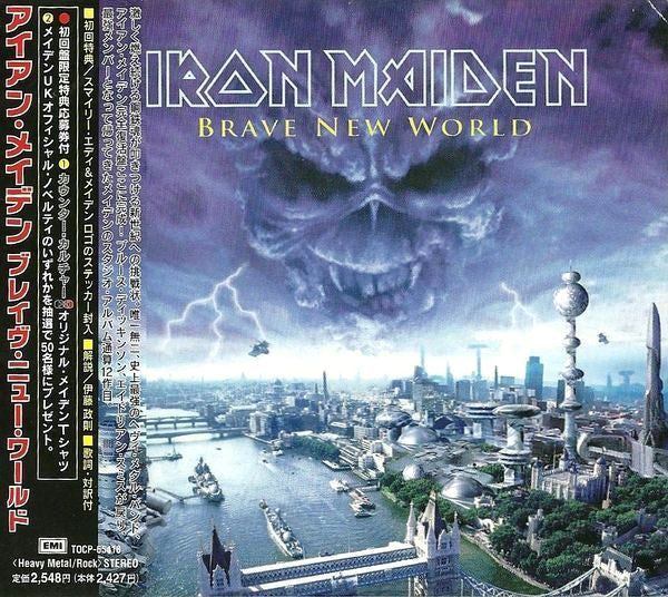 Iron Maiden – Brave New World - Cd Japones