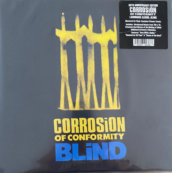 Corrosion Of Conformity – Blind - Vinilo Doble - Nuevo