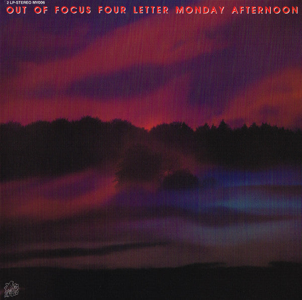 Out Of Focus – Four Letter Monday Afternoon - VINILO