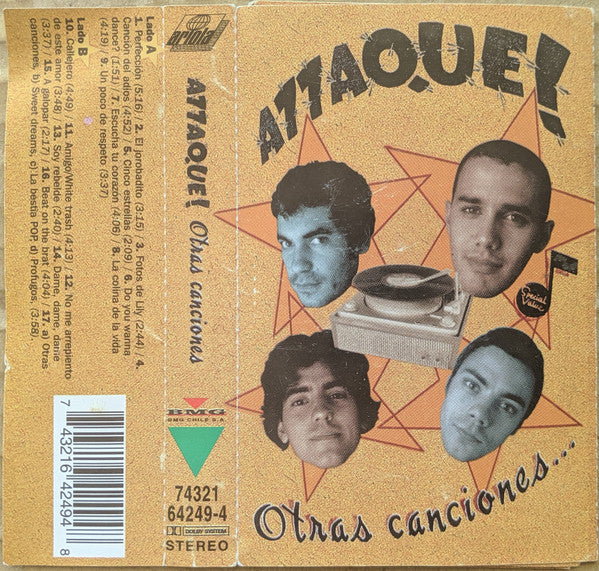 ATTAQUE 77  Otras Canciones - Cassette