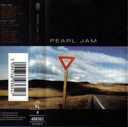 Pearl Jam  Yield - Cassette