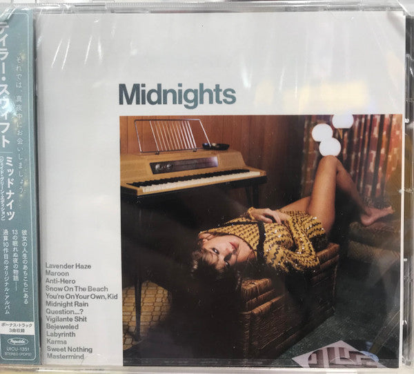 Taylor Swift – Midnights - CD JAPONES