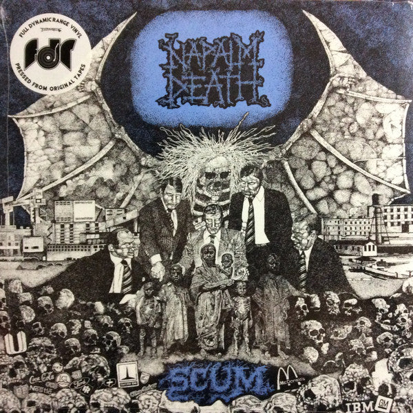 Napalm Death  Scum - Vinilo Simple - Nuevo