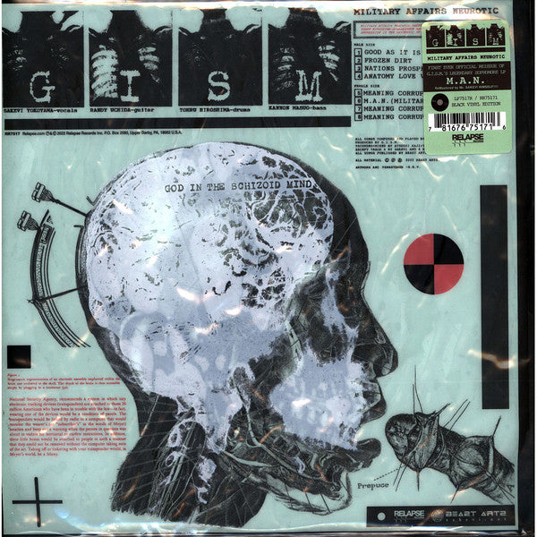 G.I.S.M.  Military Affairs Neurotic - Vinilo