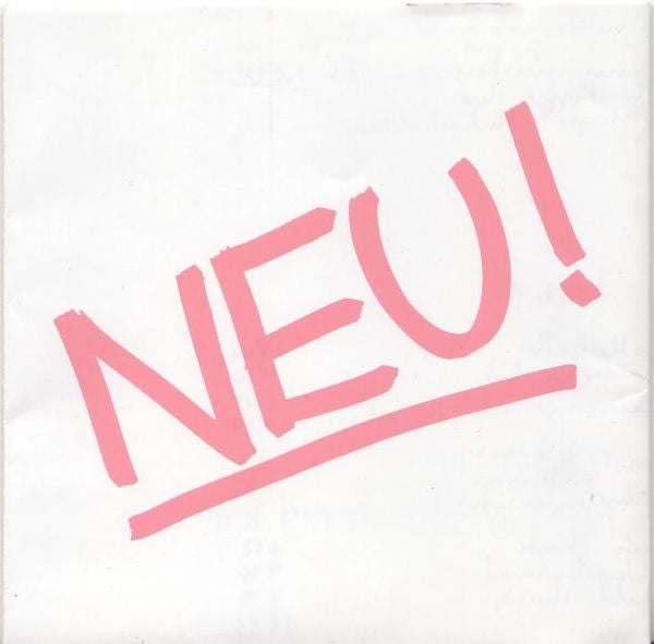 Neu!  Neu! - Cd