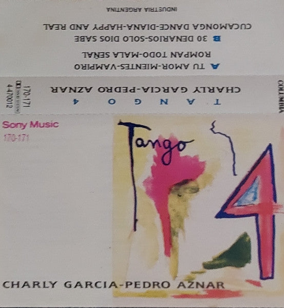 Charly Garcia, Pedro Aznar – Tango 4 - Cassette