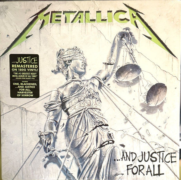 Metallica – ...And Justice For All - Vinilo Doble - Nuevo