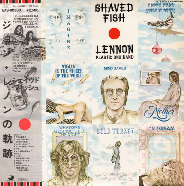 Lennon / Plastic Ono Band  Shaved Fish - Vinilo Japones