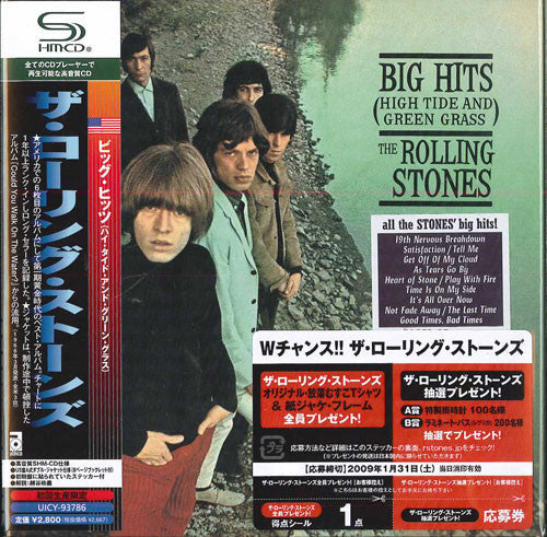 The Rolling Stones – Big Hits (High Tide And Green Grass) CD Japones
