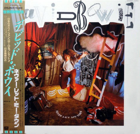 David Bowie – Never Let Me Down - Vinilo Japones (Con Obi)