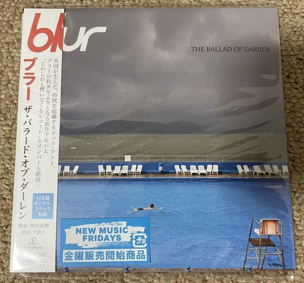 Blur – The Ballad Of Darren - CD Japonés