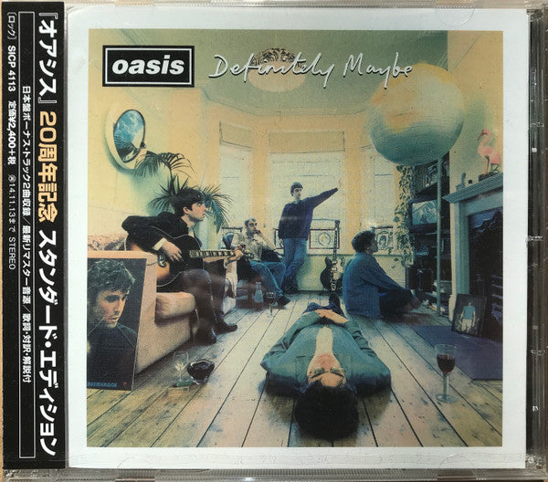 Oasis  – Definitely Maybe - CD Japonés