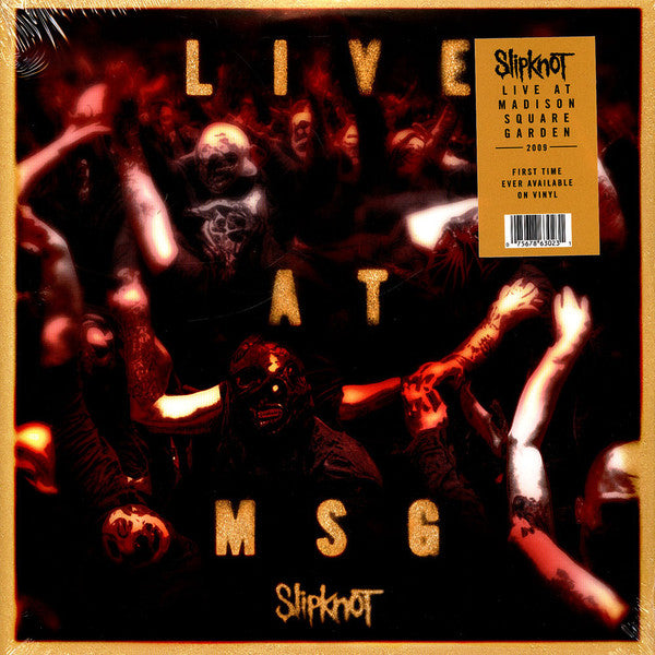 Slipknot  Live At MSG - Vinilo Simple - Nuevo