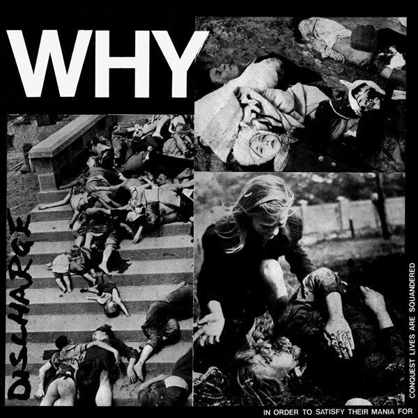Discharge – Why - Vinilo Simple - Nuevo
