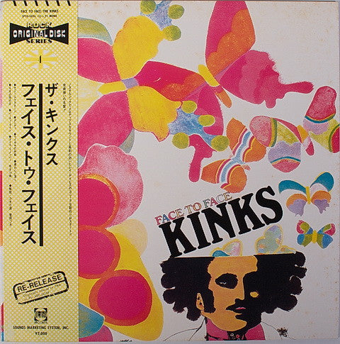 The Kinks – Face To Face - Vinilo Japonés (Con Obi)