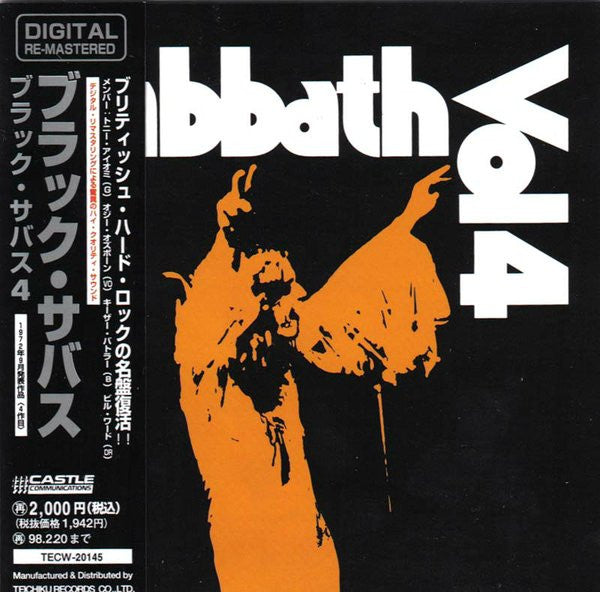 Black Sabbath – Vol 4 - CD JAPONES