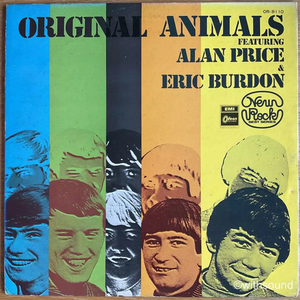 The Animals – Original Animals Featuring Alan Price & Eric Burdon - VINILO JAPONES
