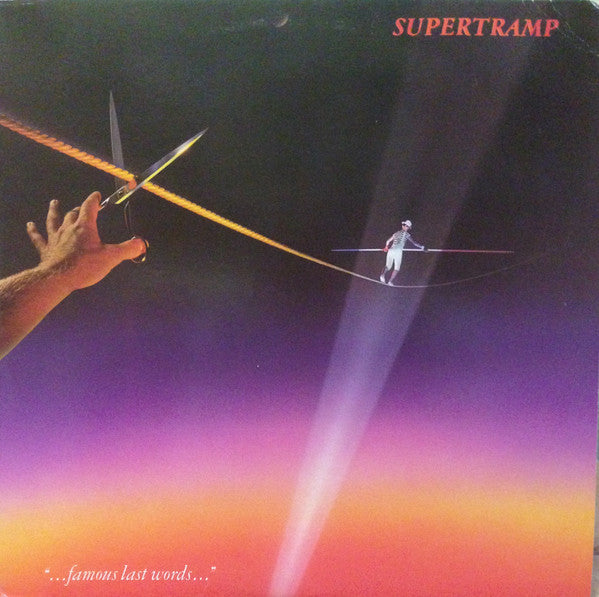 Supertramp – "...Famous Last Words..." - Vinilo Japones (Sin Obi)