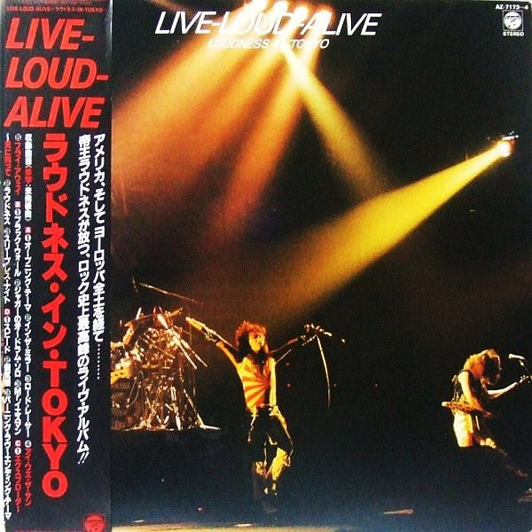 Loudness – Live-Loud-Alive (Loudness In Tokyo) - VINILO JAPONES (SIN OBI)