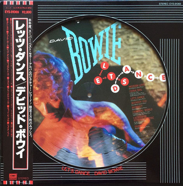 David Bowie  Let's Dance - Vinilo Japones Picture Disc