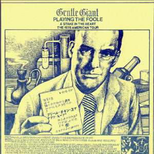 Gentle Giant – Playing The Foole - Vinilo Americano