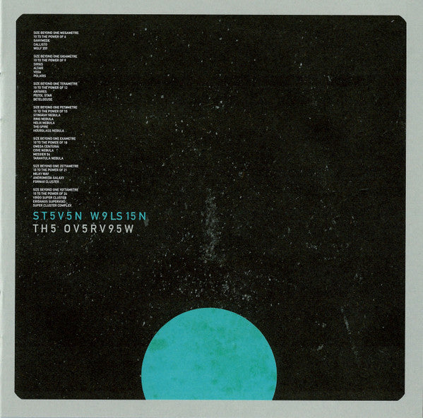 Steven Wilson – The Overview CD