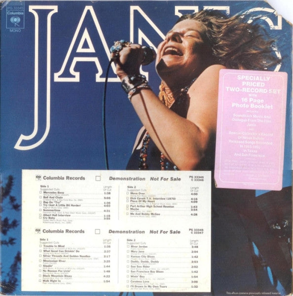 Janis Joplin – Janis - VINILO