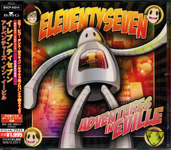eleventyseven – Adventures In Eville - CD JAPONES OFERTA