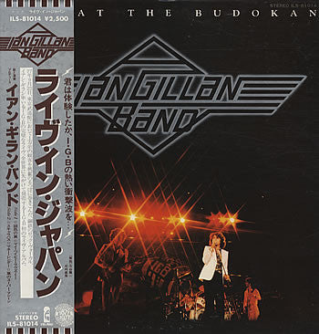 Ian Gillan Band – Live At The Budokan - Vinilo Japonés (Con Obi)