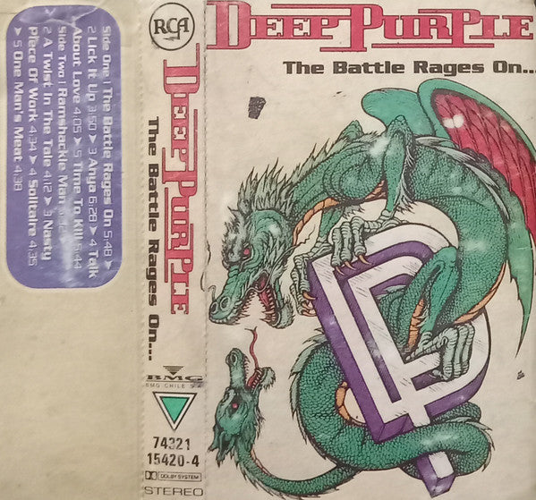 Deep Purple – The Battle Rages On... - Cassette