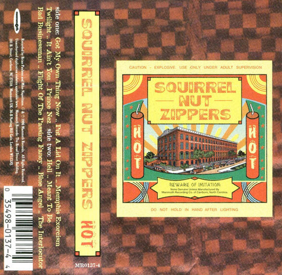 Squirrel Nut Zippers  Hot - Cassette