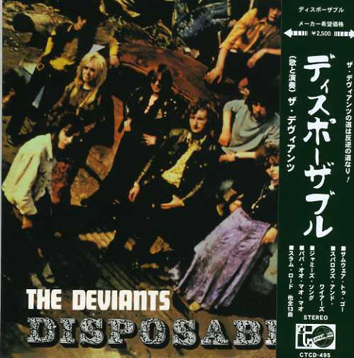 The Deviants – Disposable - CD JAPONES