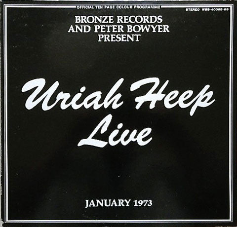 Uriah Heep – Uriah Heep Live - VINILO JAPONES