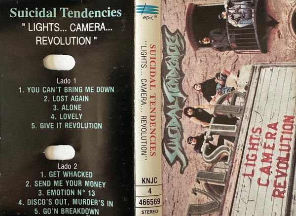 Suicidal Tendencies – Lights... Camera... Revolution - Cassette
