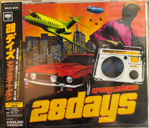 28 Days – Upstyledown - CD JAPONES OFERTA