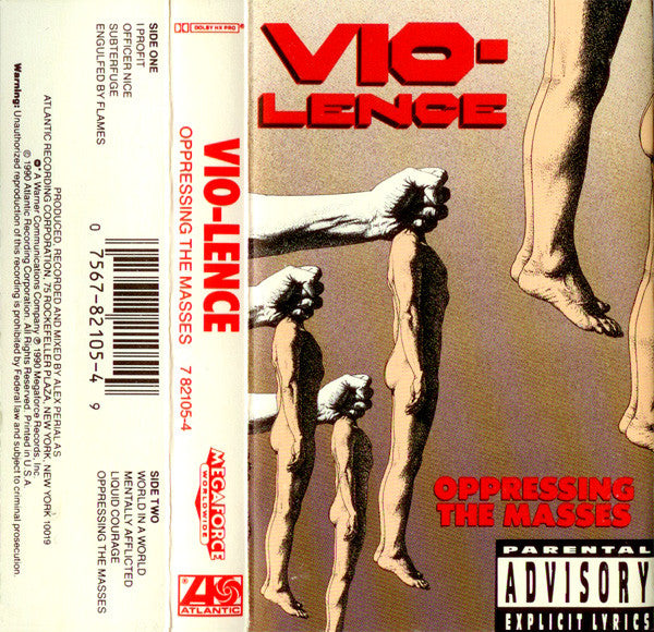 Vio-Lence  Oppressing The Masses - Cassette