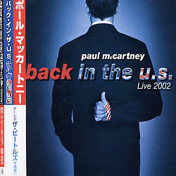 Paul McCartney – Back In The U.S. - CD Japonés